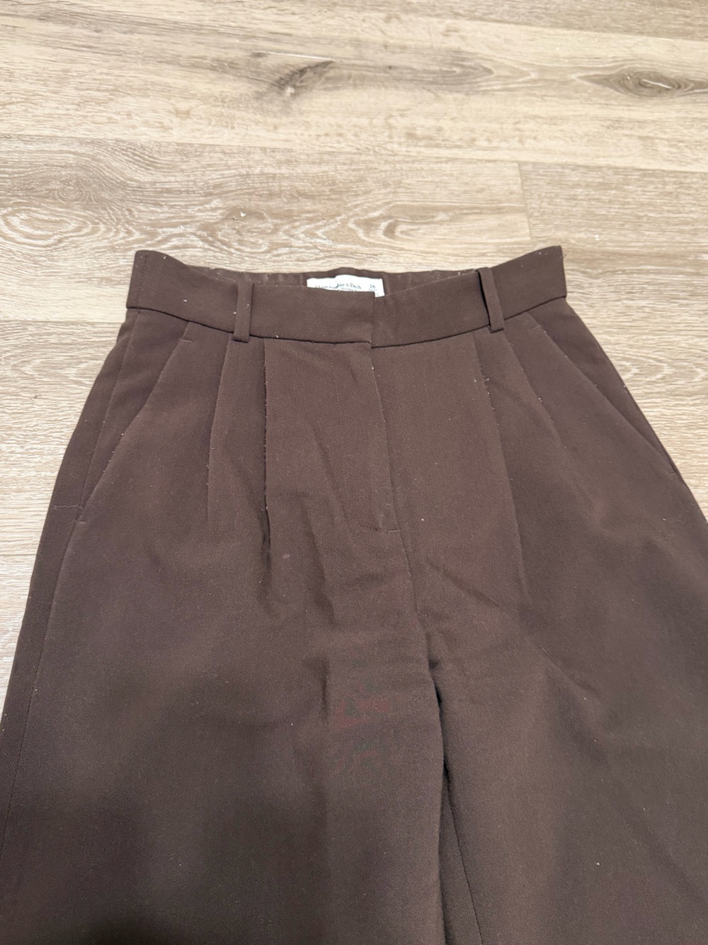 A&F Sloane Tailored Wide Leg Pant - Picture 2 of 7